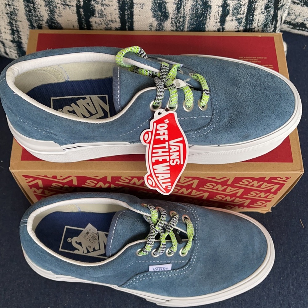 Vans Era Stacked Multi Lace Cementbl True White Mens Platforms - Picture 3 of 16